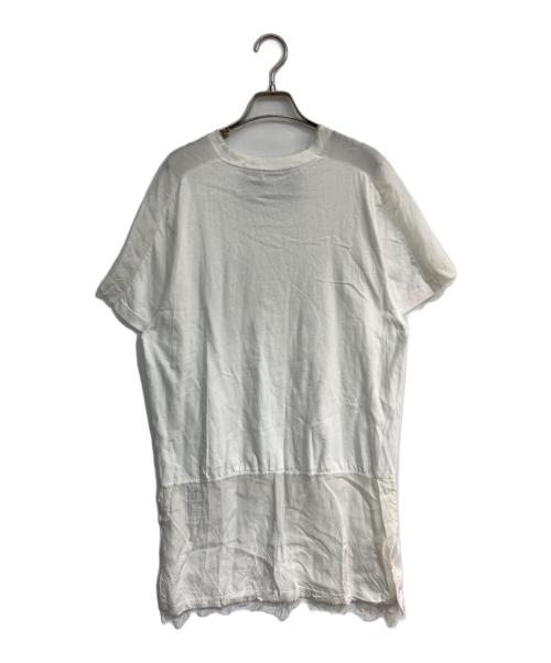 TOGA（トーガ）TOGA (トーガ) EIKO YAMAZAWA (エイコ ヤマザワ) カットソーワンピース ホワイト サイズ:1の古着・服飾アイテム