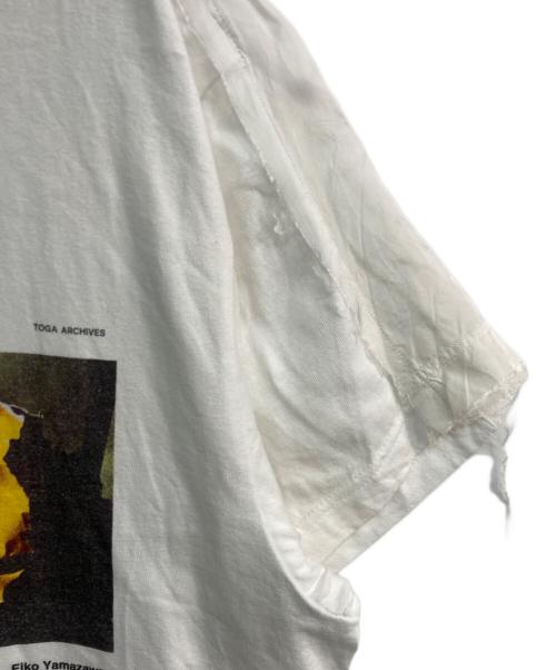 TOGA（トーガ）TOGA (トーガ) EIKO YAMAZAWA (エイコ ヤマザワ) カットソーワンピース ホワイト サイズ:1の古着・服飾アイテム