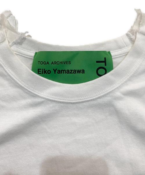 TOGA（トーガ）TOGA (トーガ) EIKO YAMAZAWA (エイコ ヤマザワ) カットソーワンピース ホワイト サイズ:1の古着・服飾アイテム
