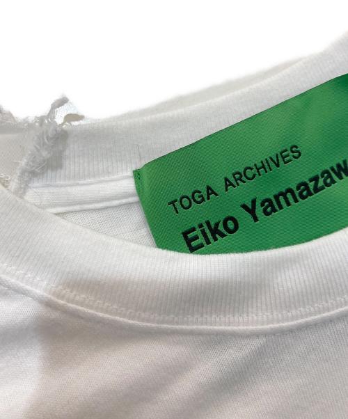 TOGA（トーガ）TOGA (トーガ) EIKO YAMAZAWA (エイコ ヤマザワ) カットソーワンピース ホワイト サイズ:1の古着・服飾アイテム