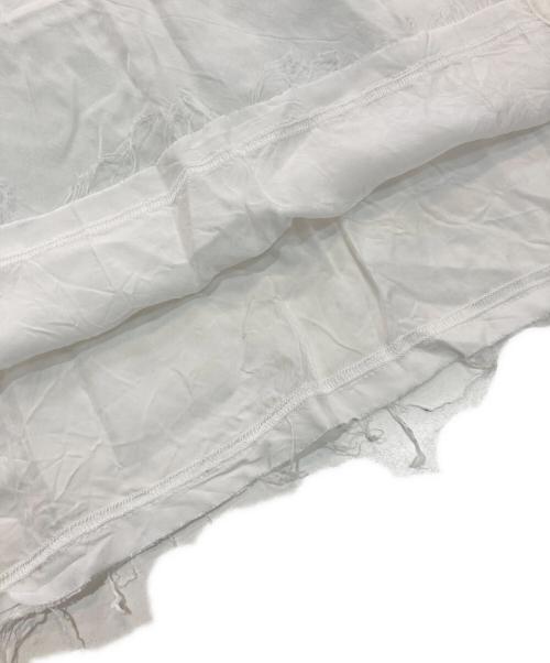 TOGA（トーガ）TOGA (トーガ) EIKO YAMAZAWA (エイコ ヤマザワ) カットソーワンピース ホワイト サイズ:1の古着・服飾アイテム