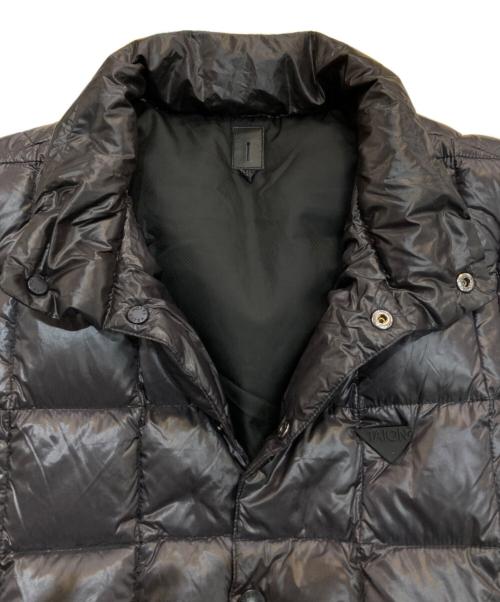 TAION EXTRA（タイオン エクストラ）TAION EXTRA (タイオン エクストラ) ナイロンスタンドカラーデタッチャブルインナーダウンジャケット グレー サイズ:Lの古着・服飾アイテム