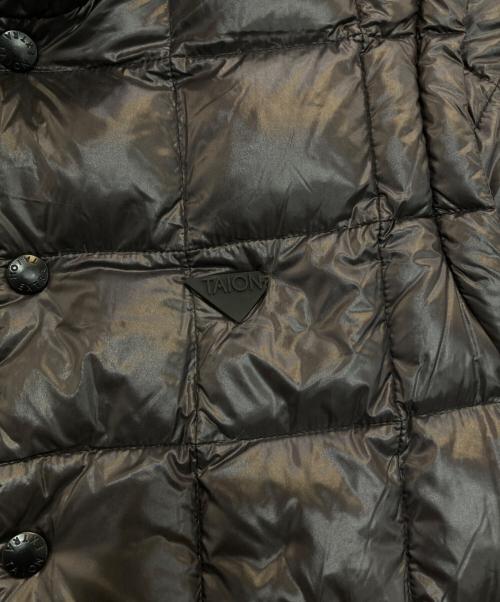 TAION EXTRA（タイオン エクストラ）TAION EXTRA (タイオン エクストラ) ナイロンスタンドカラーデタッチャブルインナーダウンジャケット グレー サイズ:Lの古着・服飾アイテム