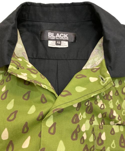 BLACK COMME des GARCONS（ブラックコムデギャルソン）BLACK COMME des GARCONS (ブラック コムデギャルソン) 切替シャツ ブラック サイズ:XSの古着・服飾アイテム
