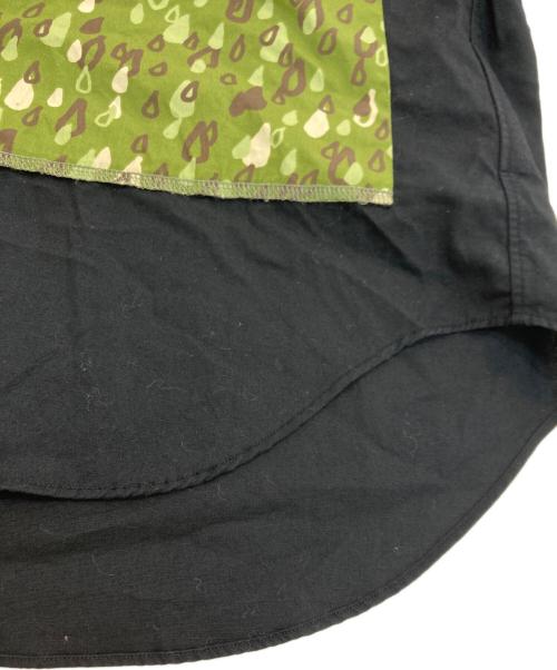 BLACK COMME des GARCONS（ブラックコムデギャルソン）BLACK COMME des GARCONS (ブラック コムデギャルソン) 切替シャツ ブラック サイズ:XSの古着・服飾アイテム