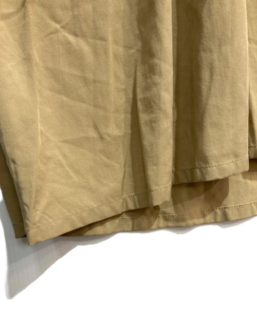 mizuiro-ind（ミズイロインド）mizuiro-ind (ミズイロインド) シャツワンピース ベージュ サイズ:Freeの古着・服飾アイテム