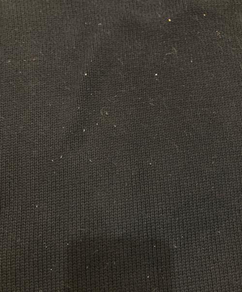 Hysteric Glamour（ヒステリックグラマー）Hysteric Glamour (ヒステリックグラマー) STILL CRAZY編込 セーター　02223NS04 ブラック サイズ:Lの古着・服飾アイテム