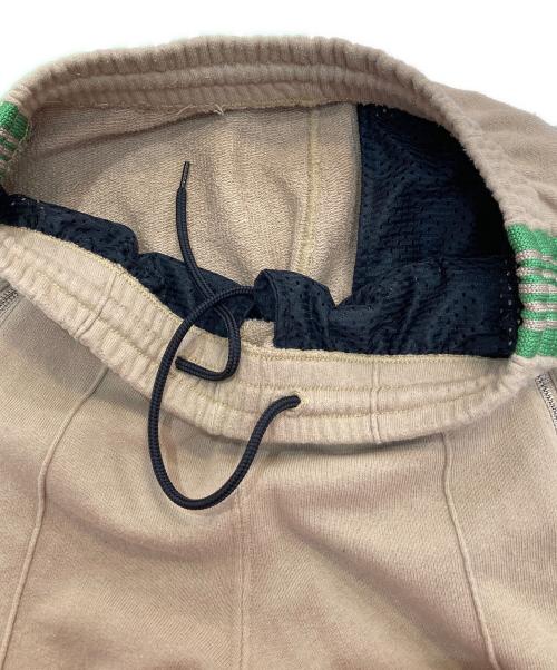 Needles（ニードルズ）Needles (ニードルズ) TRACK PANT COTTON JERSEY　NUBIAN別注　OT1588 ベージュ×グリーン サイズ:XSの古着・服飾アイテム