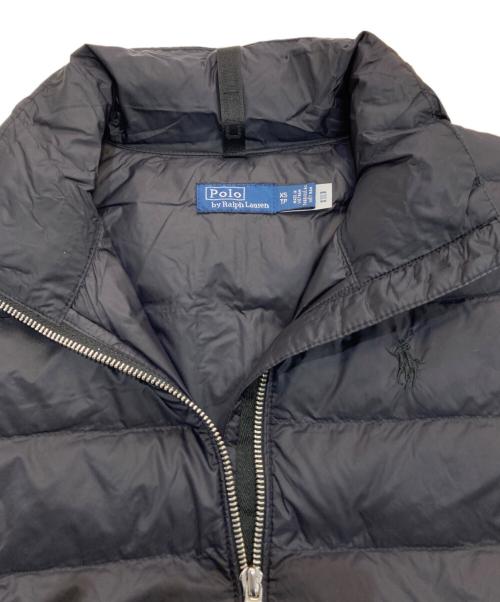 POLO RALPH LAUREN（ポロ・ラルフローレン）POLO RALPH LAUREN (ポロ・ラルフローレン) ダウンベスト ブラック サイズ:XSの古着・服飾アイテム