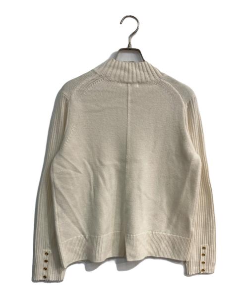 J.PRESS（ジェイプレス）J.PRESS (ジェイプレス) CASHBIT NEO ハイネックニット アイボリー サイズ:Mの古着・服飾アイテム