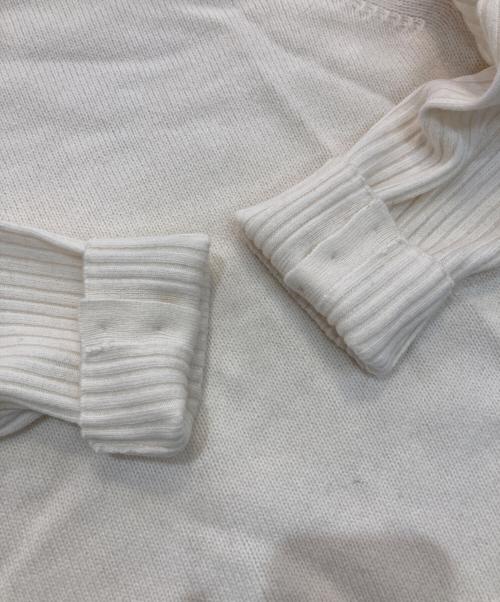 J.PRESS（ジェイプレス）J.PRESS (ジェイプレス) CASHBIT NEO ハイネックニット アイボリー サイズ:Mの古着・服飾アイテム