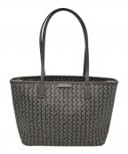 TORY BURCHトリーバーチ）の古着「EVER READY ZIP  SMALL TOTE」｜グレー
