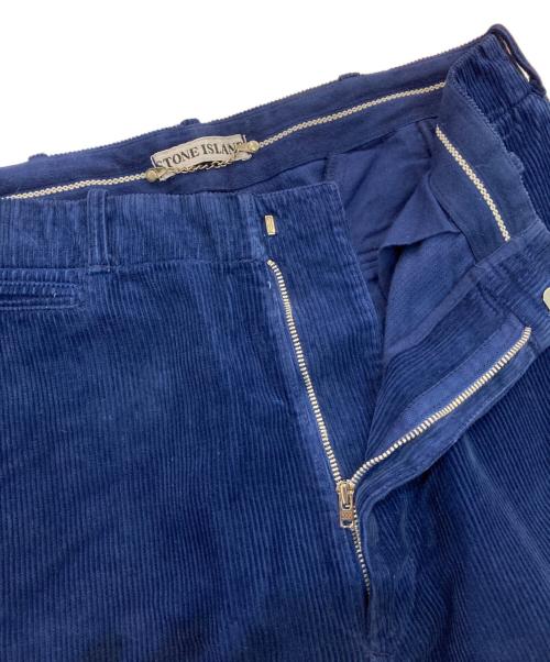 STONE ISLAND（ストーンアイランド）STONE ISLAND (ストーンアイランド) コーデュロイパンツ ネイビー サイズ:48の古着・服飾アイテム