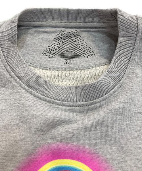 PALACE（パレス）PALACE (パレス) Bun 5G Crew 22FW グレー サイズ:XLの古着・服飾アイテム