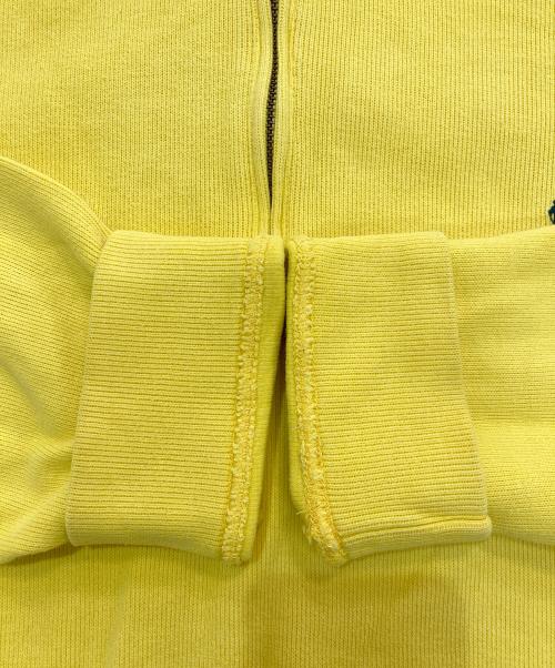 POLO RALPH LAUREN（ポロ・ラルフローレン）POLO RALPH LAUREN (ポロ・ラルフローレン) ハーフジップスウェット イエロー サイズ:Lの古着・服飾アイテム
