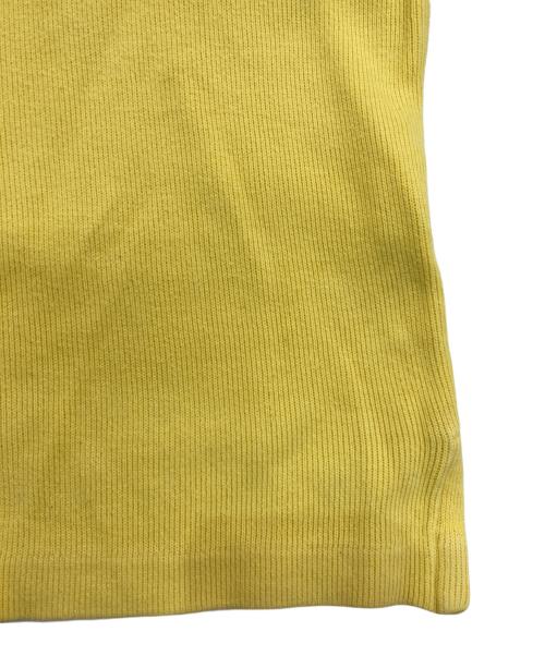 POLO RALPH LAUREN（ポロ・ラルフローレン）POLO RALPH LAUREN (ポロ・ラルフローレン) ハーフジップスウェット イエロー サイズ:Lの古着・服飾アイテム