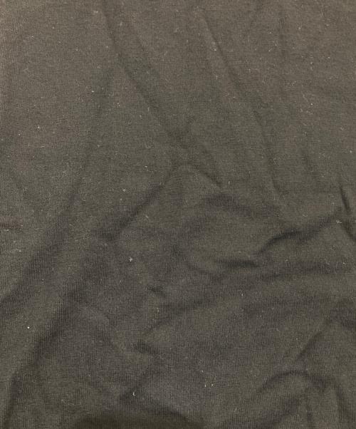 POLO RALPH LAUREN（ポロ・ラルフローレン）POLO RALPH LAUREN (ポロ・ラルフローレン) レザー切替ニットワンピース ブラック サイズ:Sの古着・服飾アイテム