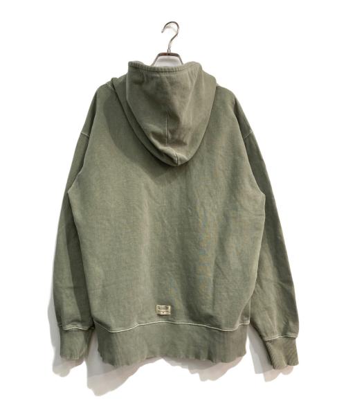 NIGEL CABOURN（ナイジェルケーボン）NIGEL CABOURN (ナイジェルケーボン) Embroidered Arrow Hoody　8043-21-20010 グリーン サイズ:Mの古着・服飾アイテム