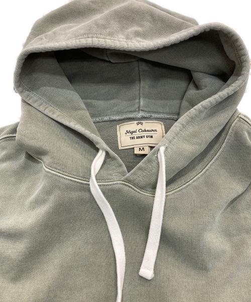 NIGEL CABOURN（ナイジェルケーボン）NIGEL CABOURN (ナイジェルケーボン) Embroidered Arrow Hoody　8043-21-20010 グリーン サイズ:Mの古着・服飾アイテム