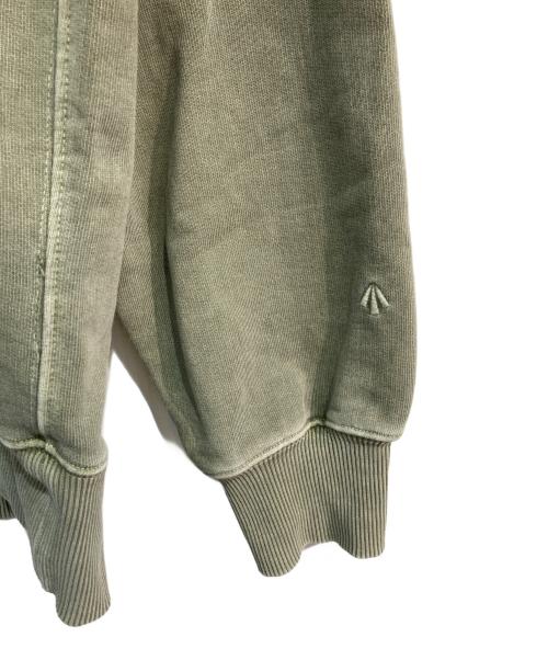NIGEL CABOURN（ナイジェルケーボン）NIGEL CABOURN (ナイジェルケーボン) Embroidered Arrow Hoody　8043-21-20010 グリーン サイズ:Mの古着・服飾アイテム