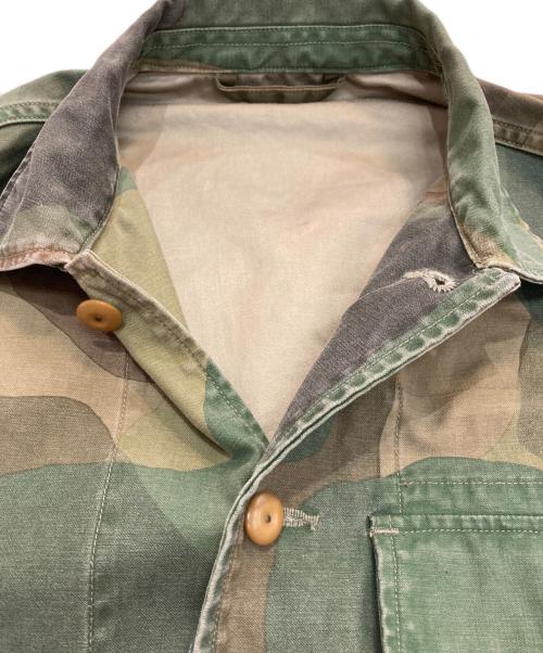 NIGEL CABOURN（ナイジェルケーボン）NIGEL CABOURN (ナイジェルケーボン) FRENCH WORK SHORT JK CAMO　エイジング 　8049-00-10001 グリーン サイズ:50の古着・服飾アイテム