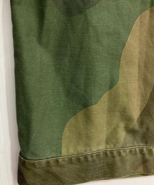 NIGEL CABOURN（ナイジェルケーボン）NIGEL CABOURN (ナイジェルケーボン) FRENCH WORK SHORT JK CAMO　エイジング 　8049-00-10001 グリーン サイズ:50の古着・服飾アイテム