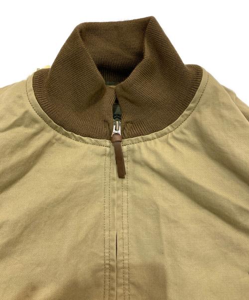 NIGEL CABOURN（ナイジェルケーボン）NIGEL CABOURN (ナイジェルケーボン) 1940s TANKERS JACKET COTTON TWILL 8049-00-30003 ベージュ×ブラウン サイズ:50の古着・服飾アイテム