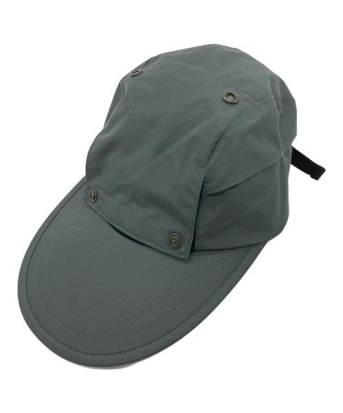 no roll（ノーロール）NO ROLL (ノーロール) WINDOW CAP グレーの古着・服飾アイテム