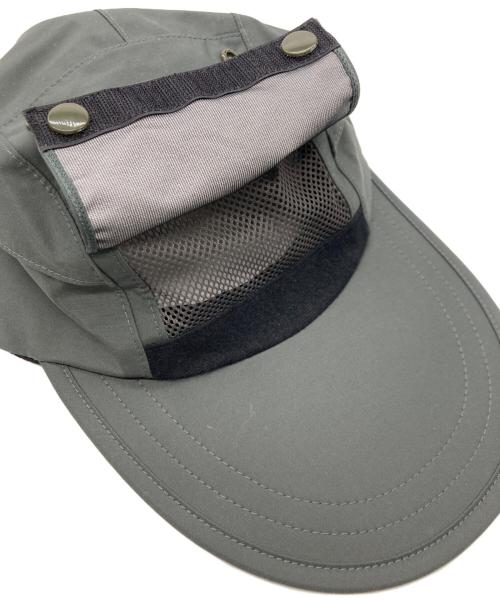 no roll（ノーロール）NO ROLL (ノーロール) WINDOW CAP グレーの古着・服飾アイテム