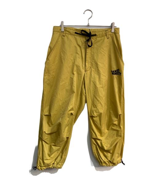 9090（9090）9090 (9090) centimeter (センチメーター) Balloon Cargo Pants　NN1169 イエロー サイズ:Mの古着・服飾アイテム