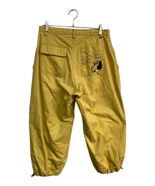 9090（9090）9090 (9090) centimeter (センチメーター) Balloon Cargo Pants　NN1169 イエロー サイズ:Mの古着・服飾アイテム