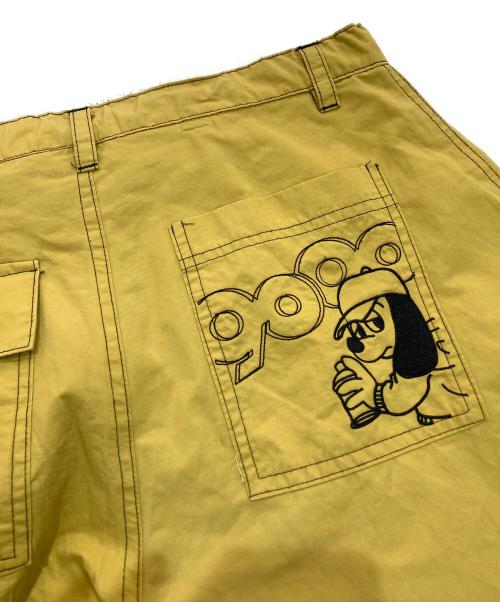 9090（9090）9090 (9090) centimeter (センチメーター) Balloon Cargo Pants　NN1169 イエロー サイズ:Mの古着・服飾アイテム