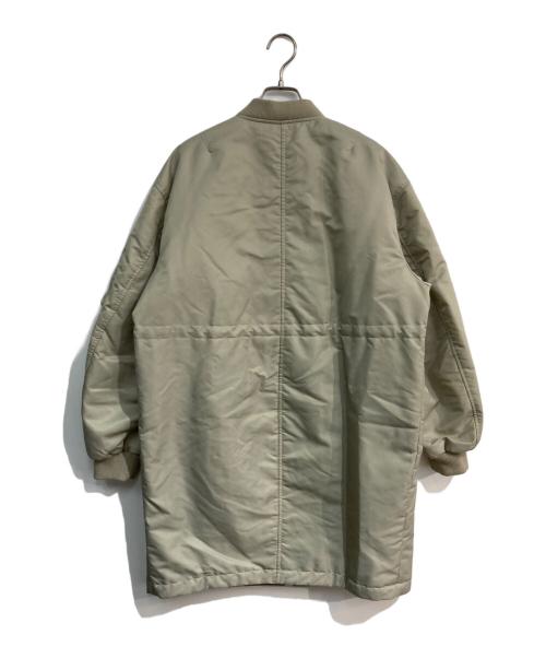 allureville（アルアバイル）allureville (アルアバイル) ナイロンツイルロングMA-1 グレー サイズ:2 未使用品の古着・服飾アイテム