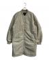 allureville（アルアバイル）の古着「ナイロンツイルロングMA-1」｜グレー