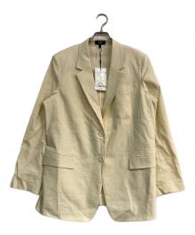 theory（セオリー）の古着「Good Crunch Wash Straight Blazer J」｜アイボリー