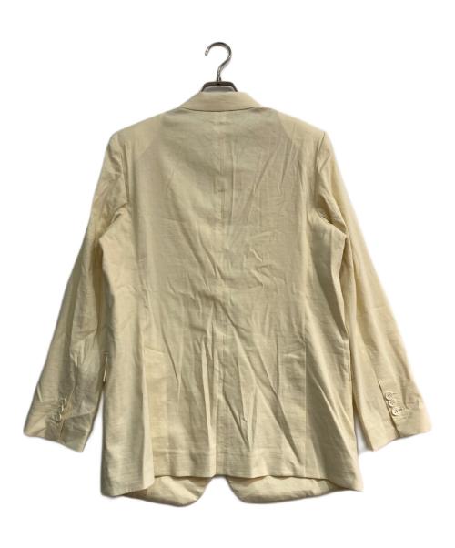 theory（セオリー）theory (セオリー) Good Crunch Wash Straight Blazer J アイボリー サイズ:8 未使用品の古着・服飾アイテム