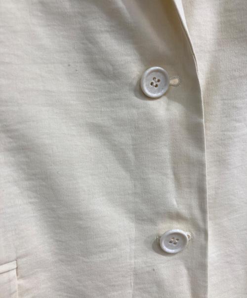 theory（セオリー）theory (セオリー) Good Crunch Wash Straight Blazer J アイボリー サイズ:8 未使用品の古着・服飾アイテム