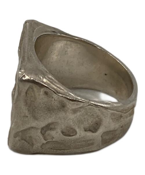 CAROLINA DE BARROS（カロリーナ・デ・バロス）CAROLINA DE BARROS (カロリーナ・デ・バロス) RECTANGULAR SIGNET RING シルバー サイズ:12号の古着・服飾アイテム