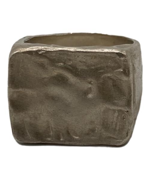 CAROLINA DE BARROS（カロリーナ・デ・バロス）CAROLINA DE BARROS (カロリーナ・デ・バロス) RECTANGULAR SIGNET RING シルバー サイズ:12号の古着・服飾アイテム