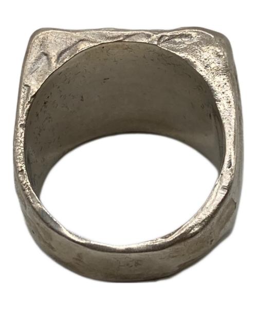 CAROLINA DE BARROS（カロリーナ・デ・バロス）CAROLINA DE BARROS (カロリーナ・デ・バロス) RECTANGULAR SIGNET RING シルバー サイズ:12号の古着・服飾アイテム