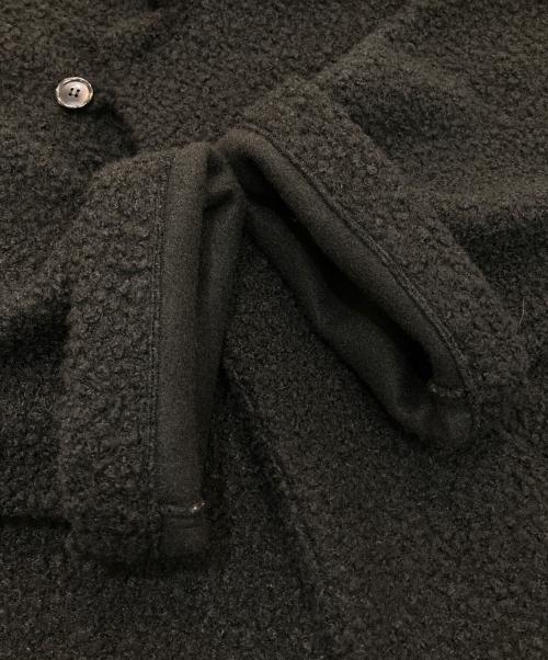 GALLEGO DESPORTES（ギャレゴデスポート）GALLEGO DESPORTES (ギャレゴデスポート) 1ボタンポリエステルテディコート　9801MTD ブラック サイズ:Lの古着・服飾アイテム