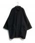 GALLEGO DESPORTES（ギャレゴデスポート）の古着「1ボタンポリエステルテディコート　9801MTD」｜ブラック