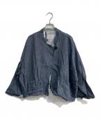 GALLEGO DESPORTESギャレゴデスポート）の古着「リネンジャケット」｜インディゴ