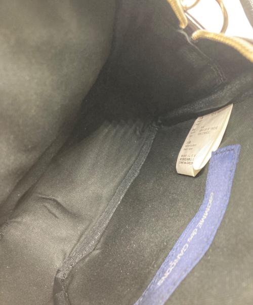 COMME des GARCONS（コムデギャルソン）COMME des GARCONS (コムデギャルソン) カウレザー ショルダーバッグ ブラックの古着・服飾アイテム