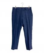 BROOKS BROTHERSブルックスブラザーズ）の古着「リネンスラックス」｜ネイビー