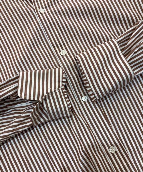 Plage（プラージュ）Plage (プラージュ) Typewriter Long シャツ　20050922101230 ブラウン サイズ:Freeの古着・服飾アイテム