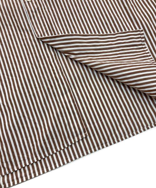 Plage（プラージュ）Plage (プラージュ) Typewriter Long シャツ　20050922101230 ブラウン サイズ:Freeの古着・服飾アイテム