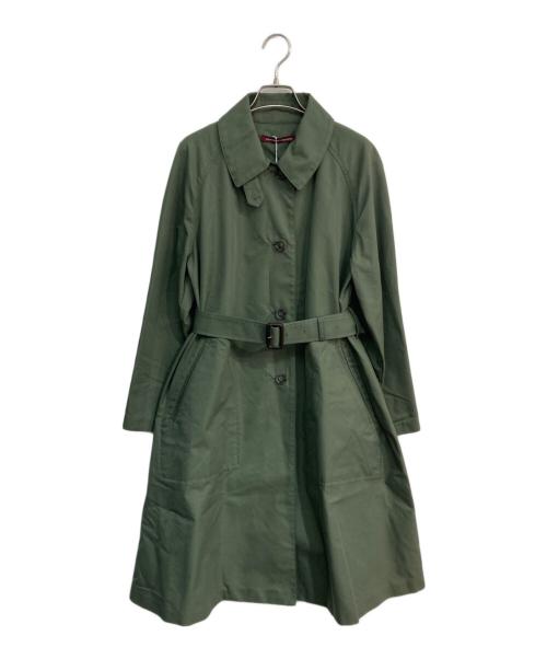 Comptoir des Cotonniers（コントワー・デ・コトニエ）Comptoir des Cotonniers (コントワー・デ・コトニエ) UNIQLO (ユニクロ) コットントレンチコート　3SCO003C19 グリーン サイズ:7 未使用品の古着・服飾アイテム