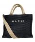MARNI（マルニ）の古着「ブラック トートバッグスモール」｜ブラック
