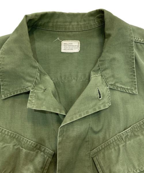 US ARMY（ユーエスアーミー）US ARMY (ユーエスアーミー) ジャングルファティーグジャケット グリーン サイズ:Sの古着・服飾アイテム